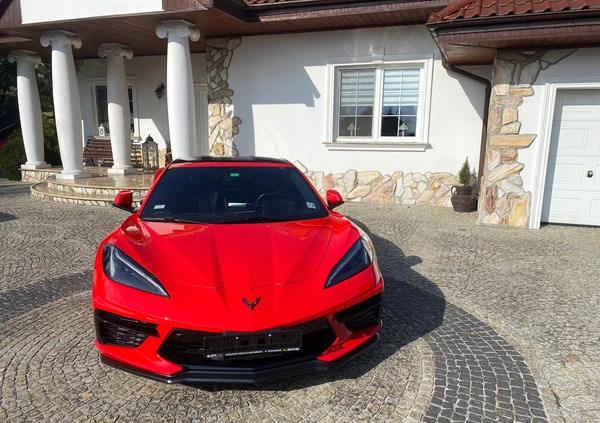 Chevrolet Corvette cena 459555 przebieg: 21337, rok produkcji 2020 z Reda małe 497